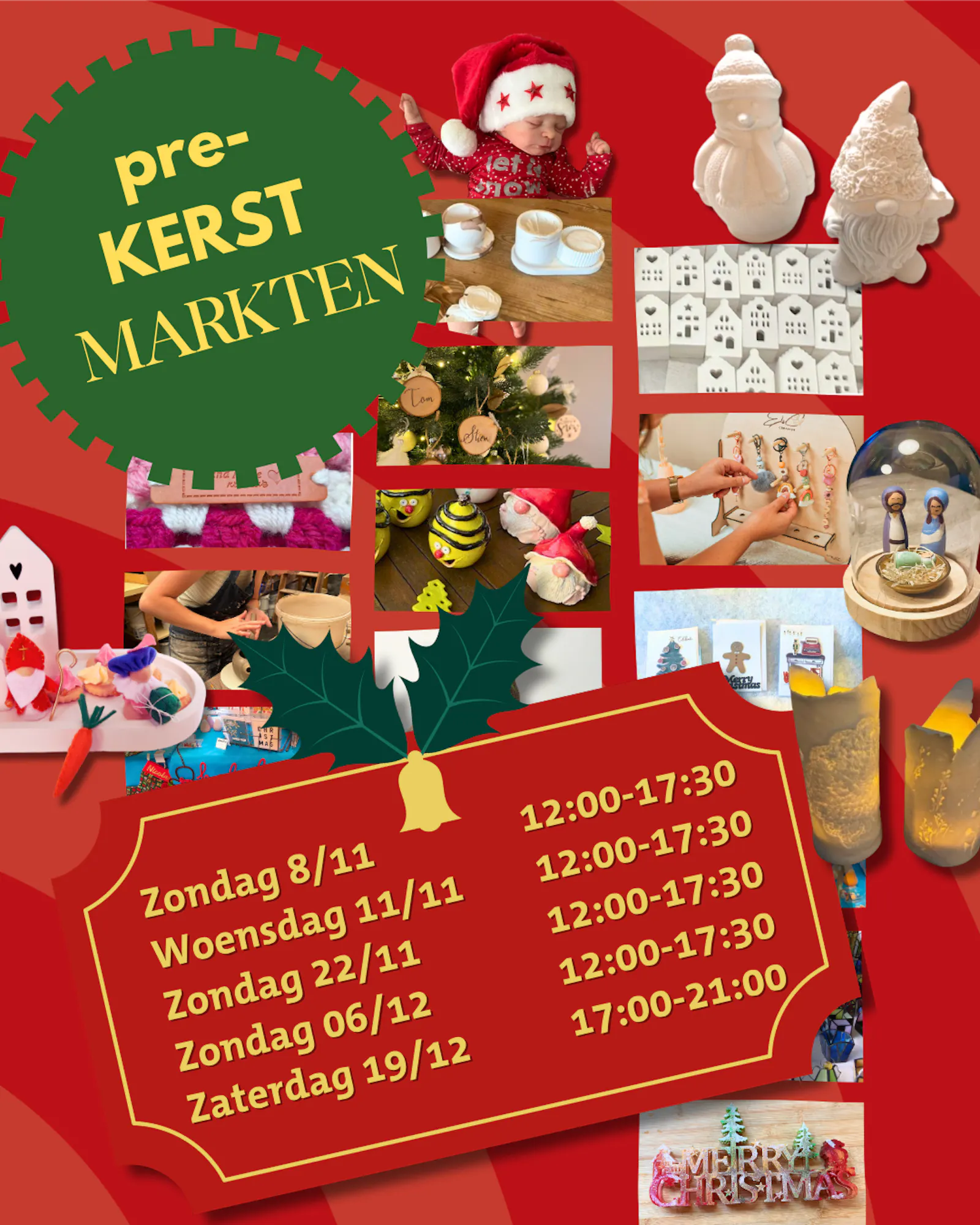 Pre-kerstmarkten in de Bottelarij