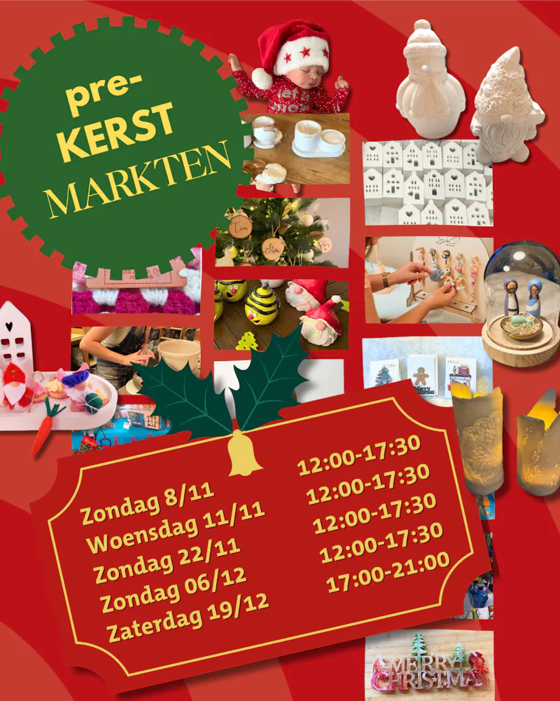 Pre-kerstmarkten in de Bottelarij