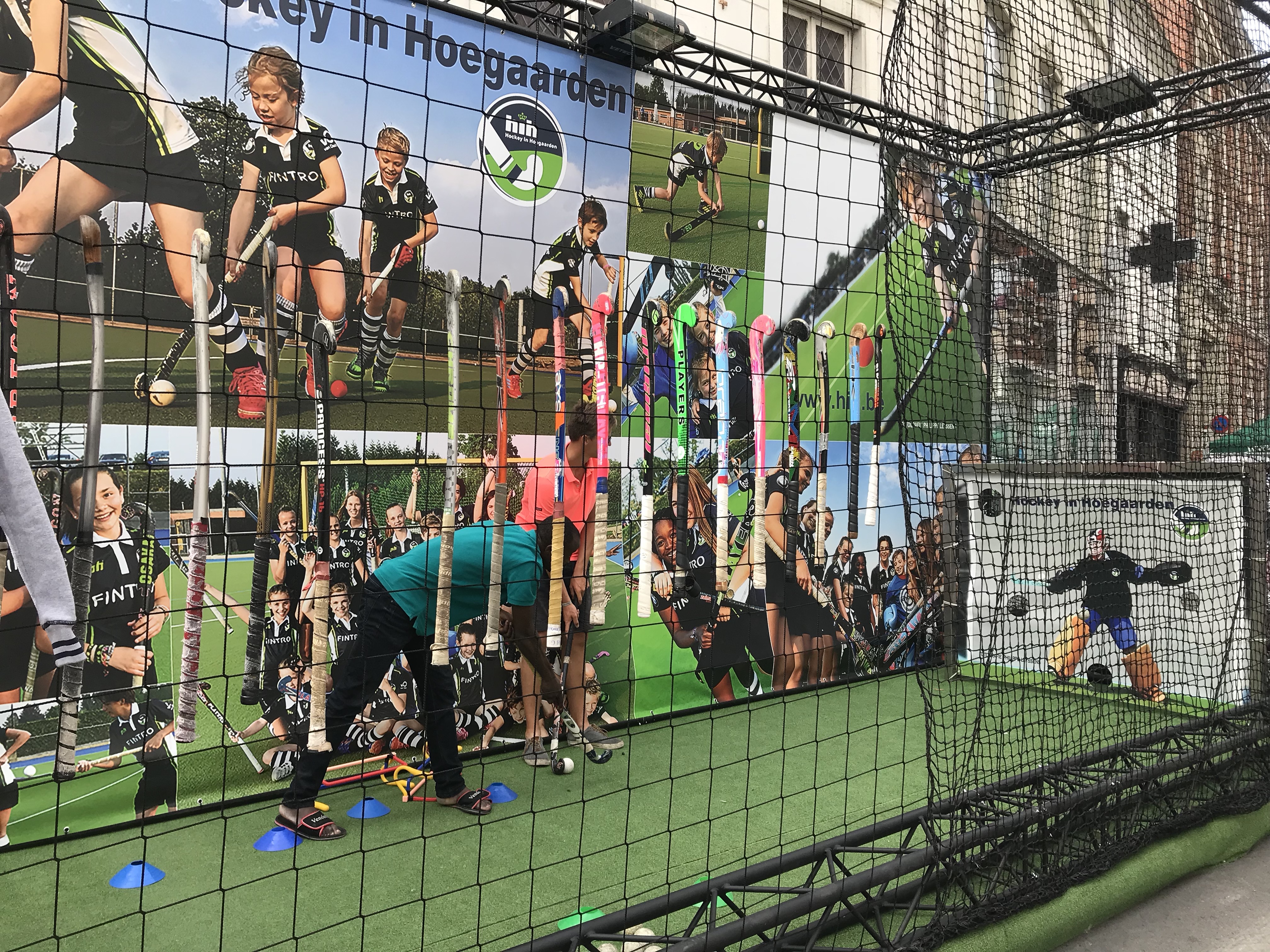 Promotiestand van HiH (Suikerrock 2018)