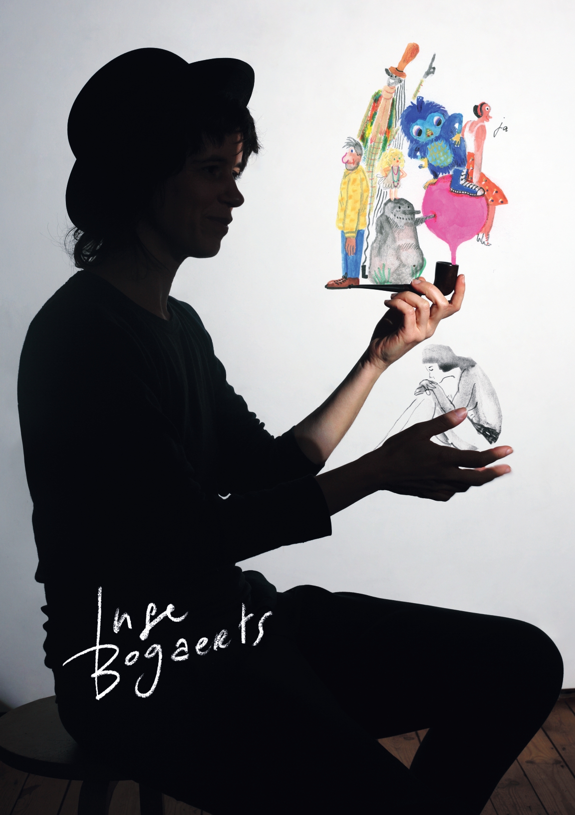 Campagnebeeld Kleurrijk verdwaald