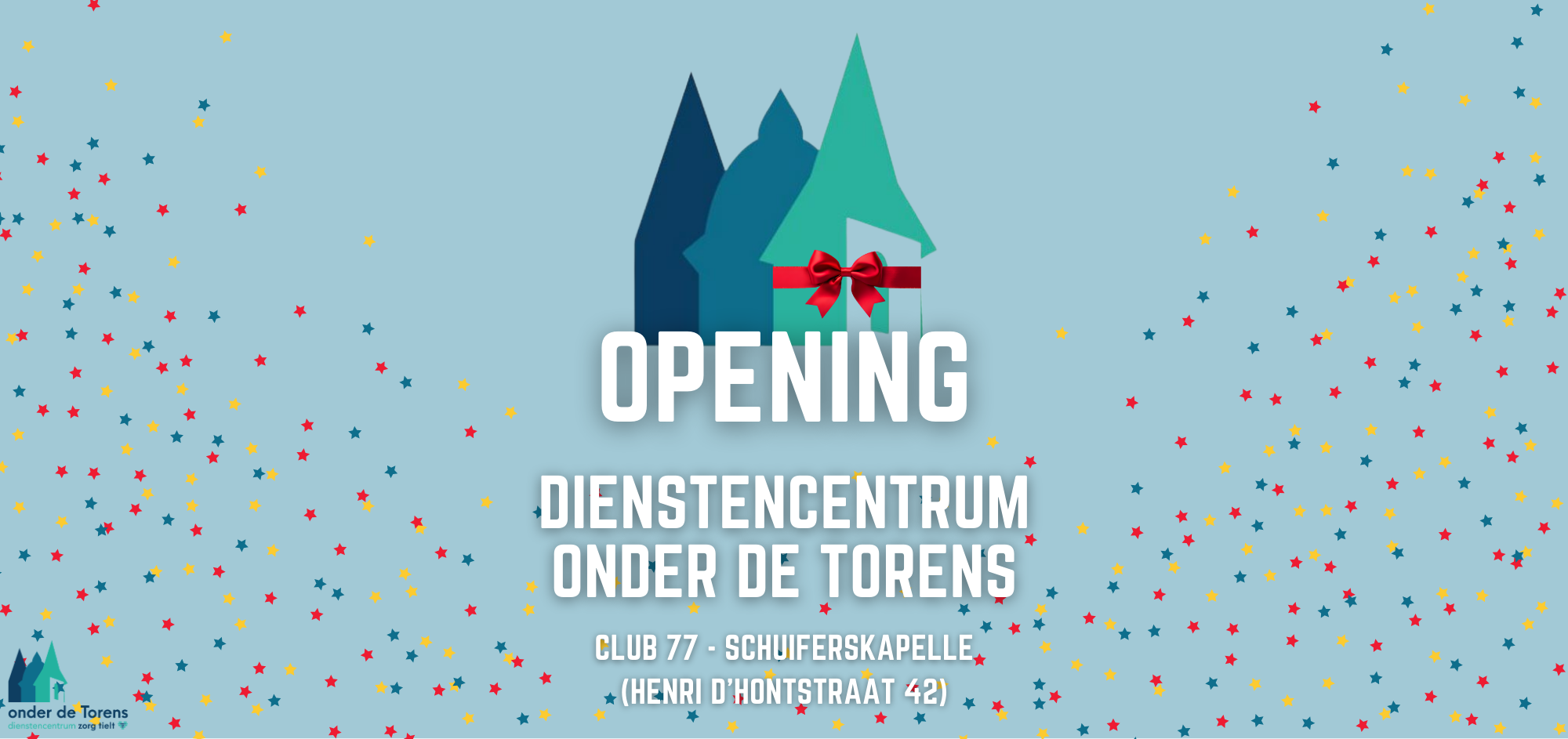 Openingsreceptie dienstencentrum onder de Torens Schuiferskapelle