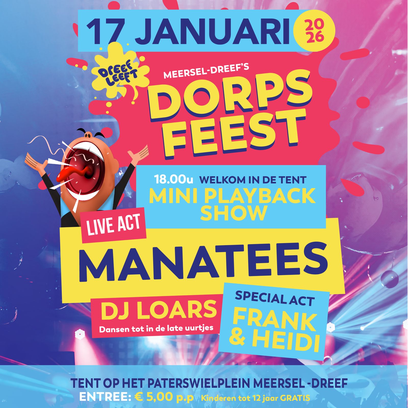 Dorpsfeest Meersel-Dreef