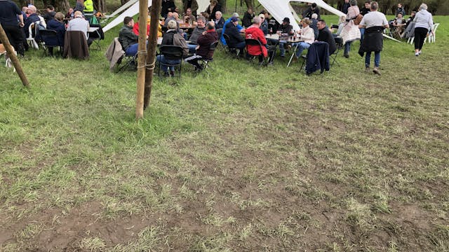 animatie op de eindpost