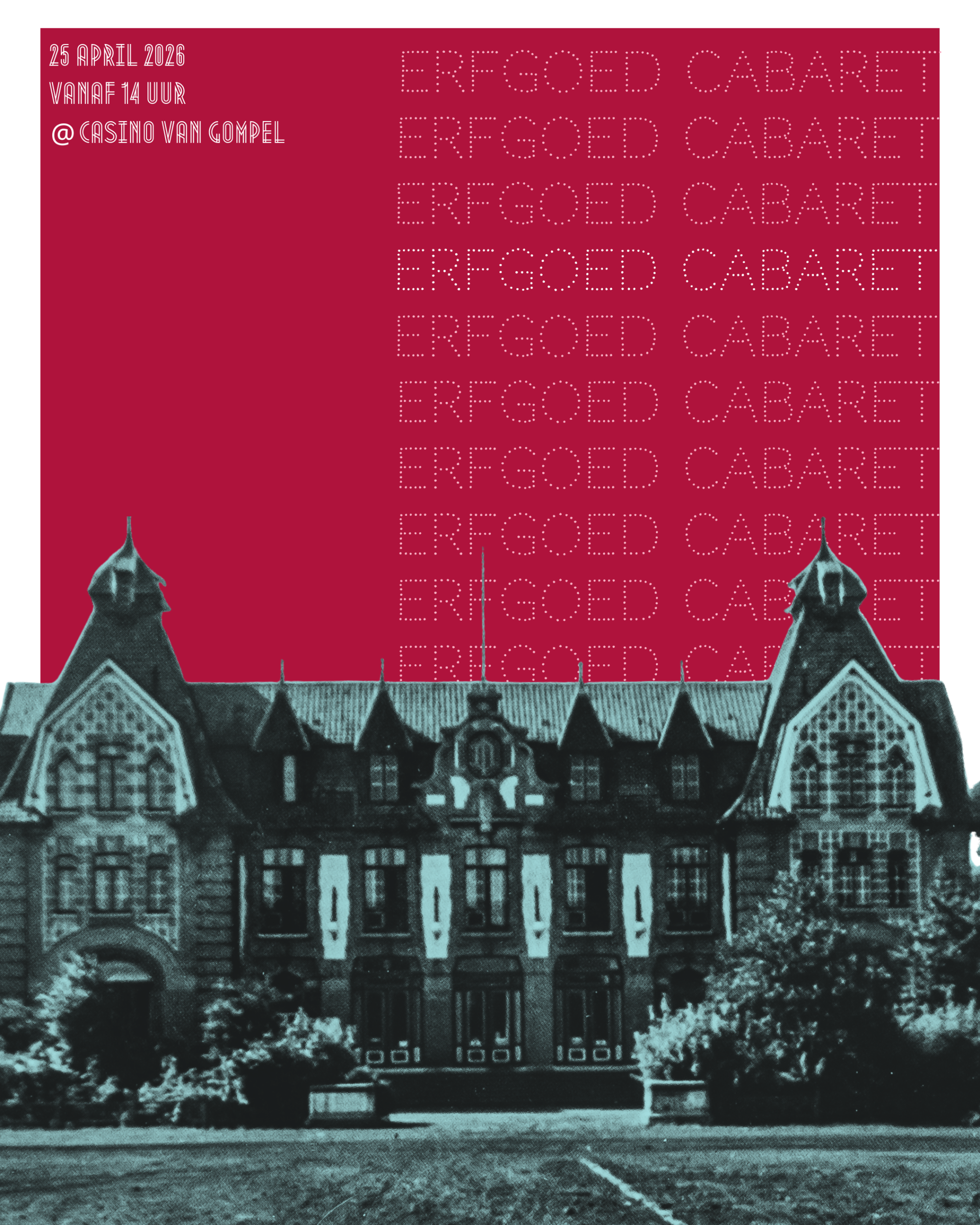 Erfgoedcabaret in het Casino van Gompel