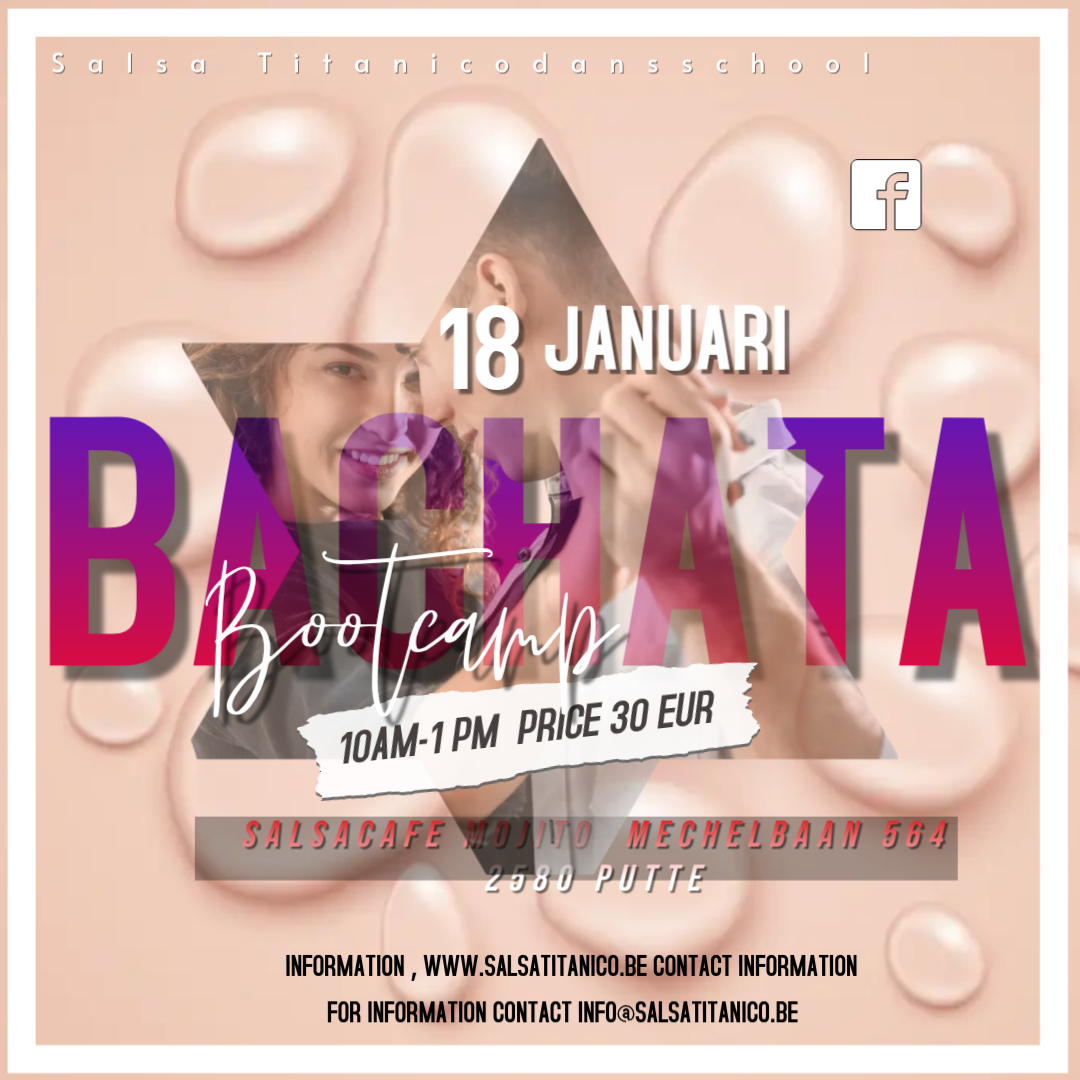 Bachata Intensive Bootcamp – Zondagochtend vol dansplezier!