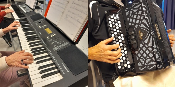 Accordeon en keyboard