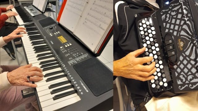 Accordeon en keyboard