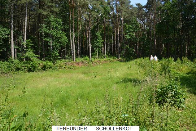 Het zogenaamde "schollenkot" op de Tienbunder