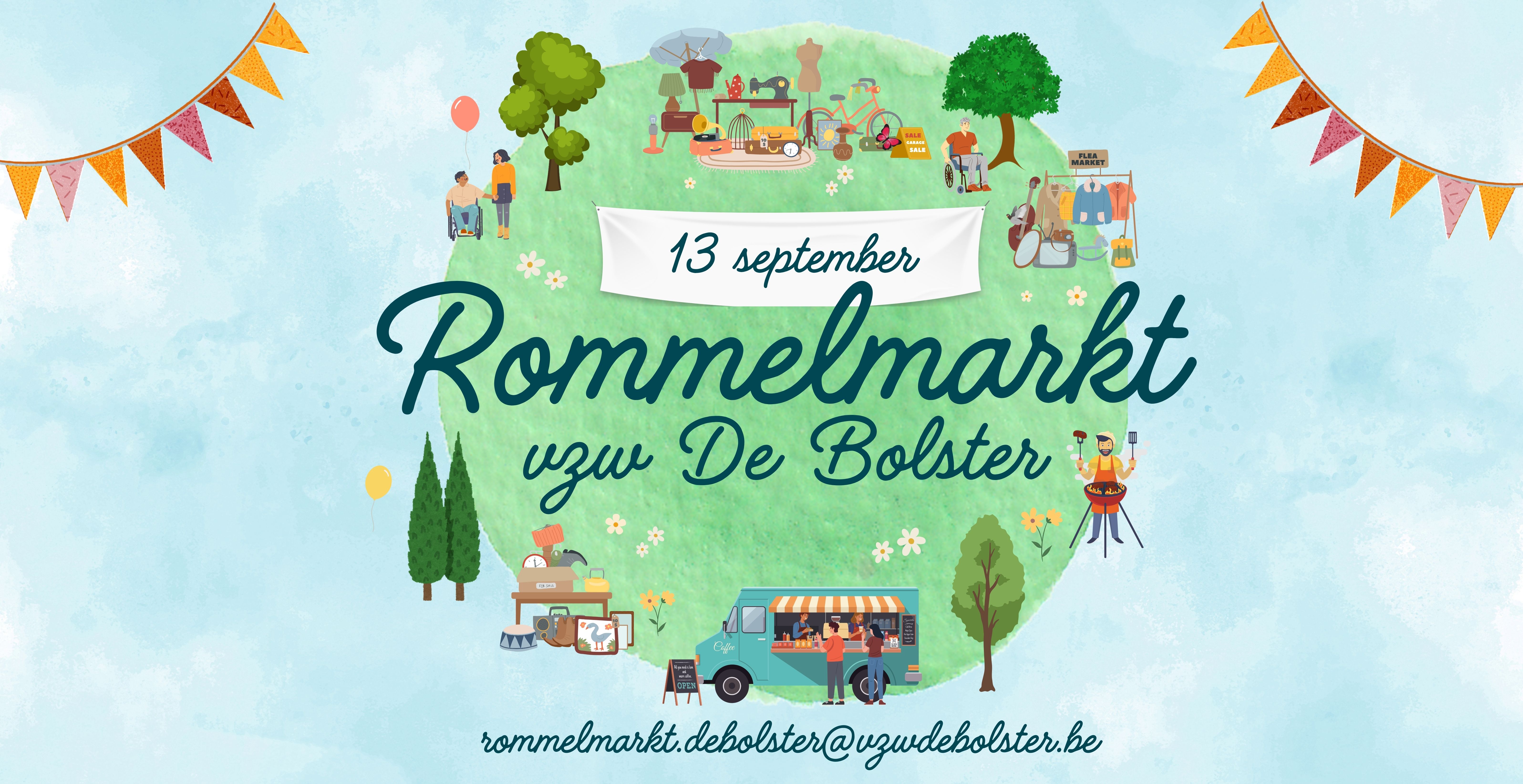 Rommelmarkt affiche