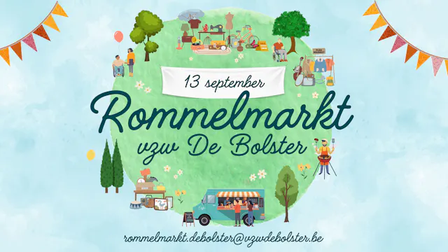 Rommelmarkt affiche