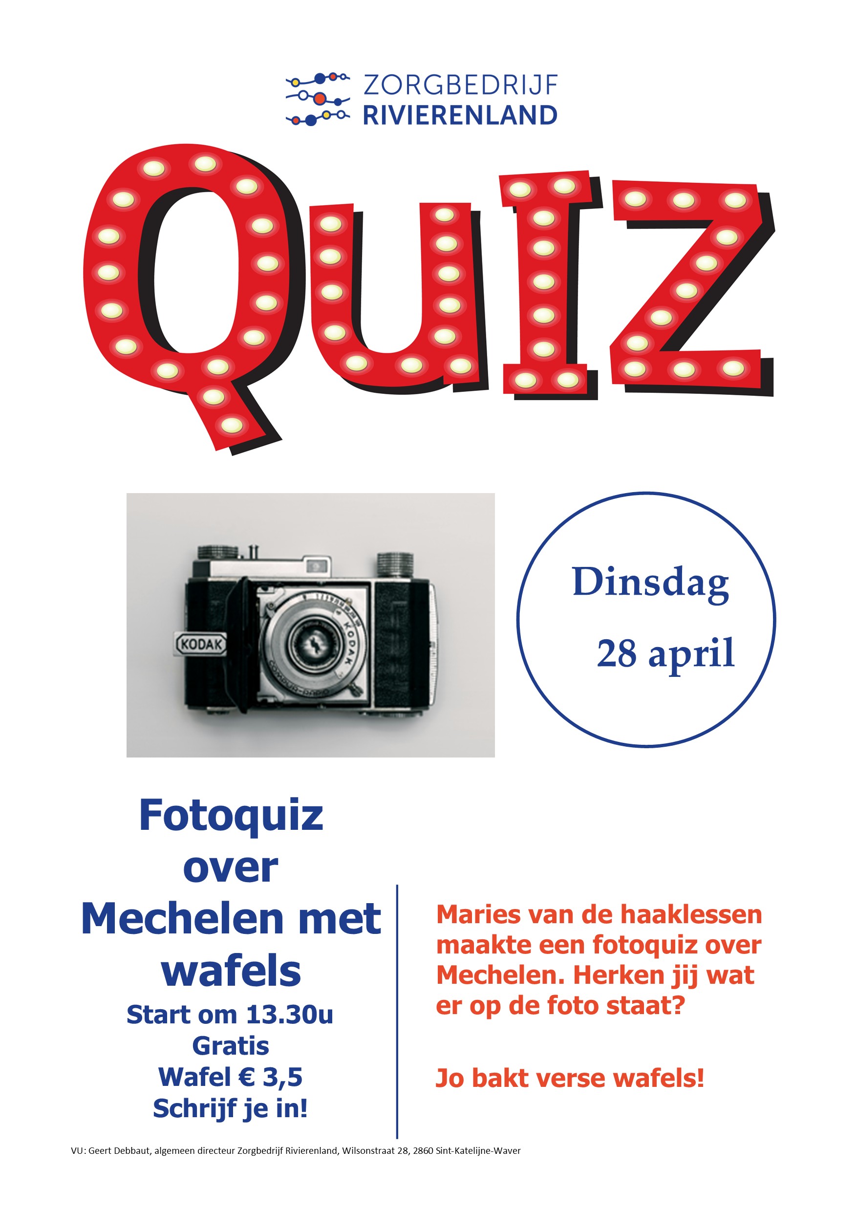 Fotoquiz over Mechelen met wafels