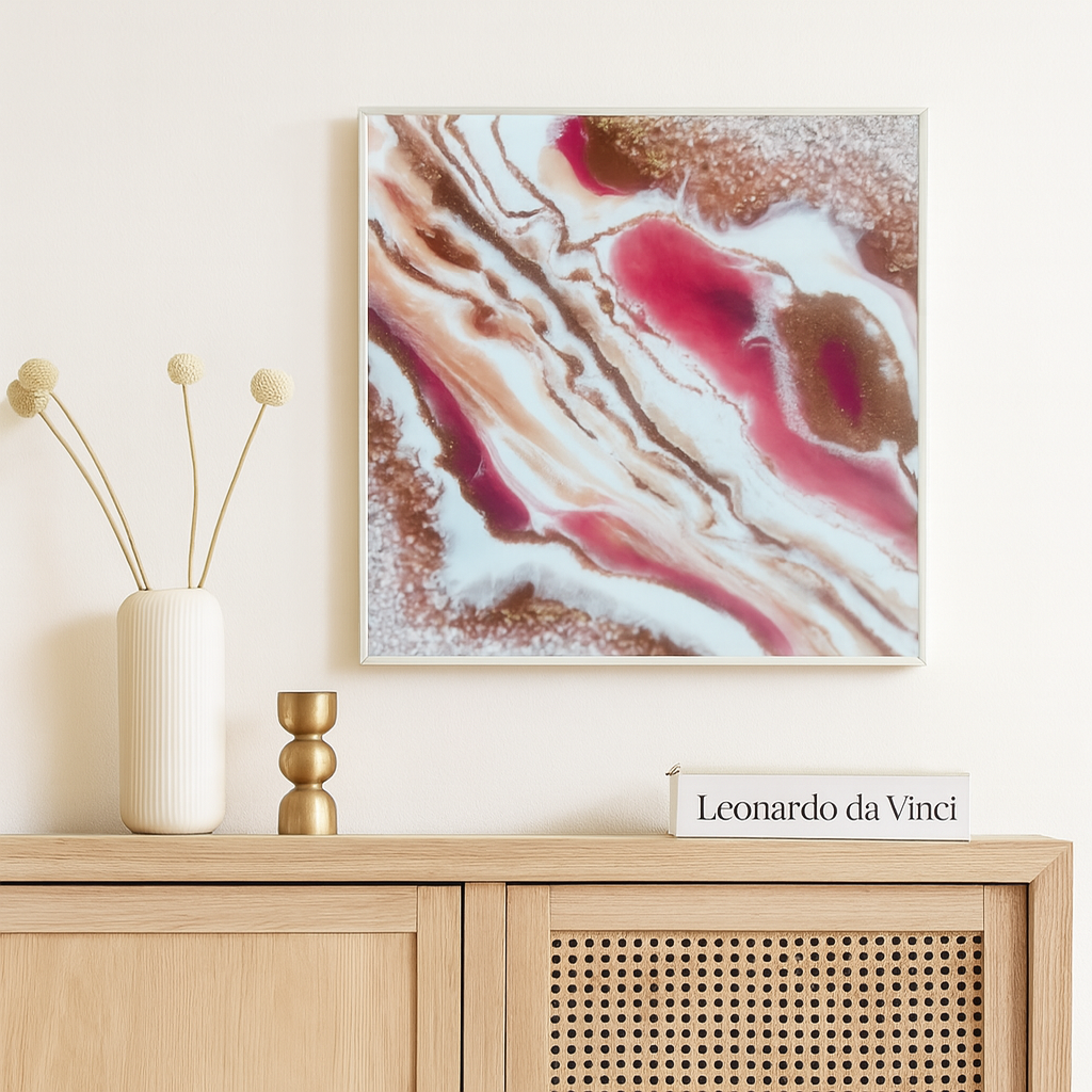 Epoxy geode en/of marmer