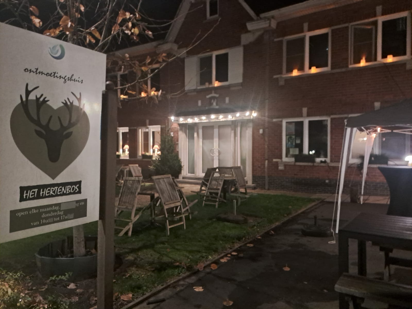 Het Hertenbos in winterse sferen