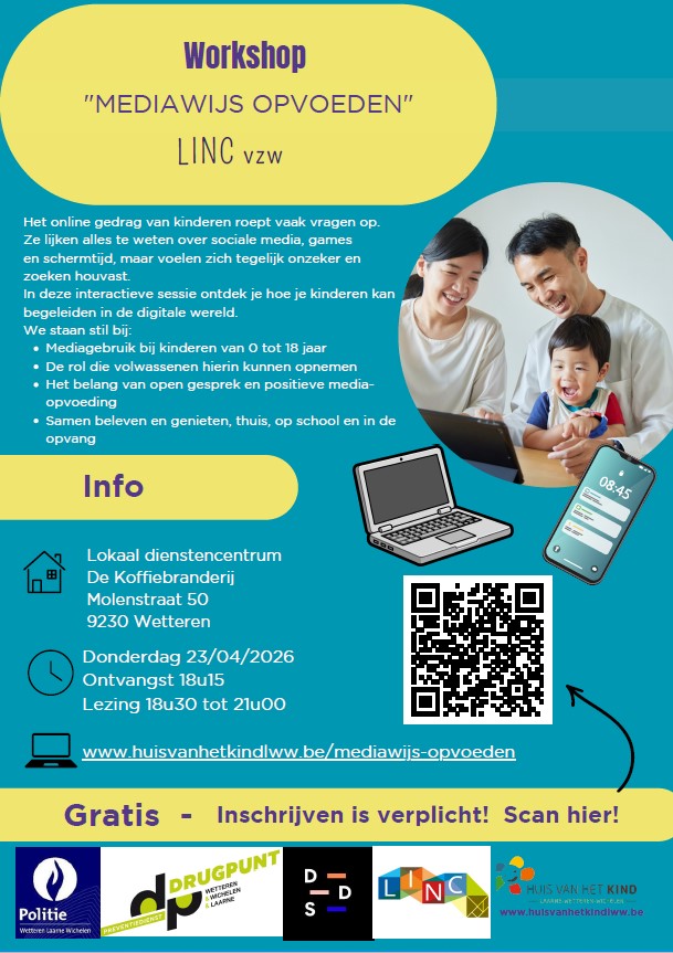 workshop mediawijs opvoeden 