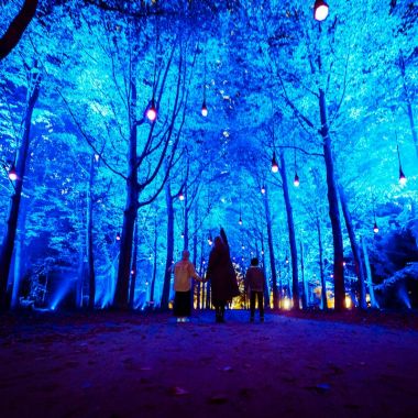 Magische sfeer in het Rivierenhof