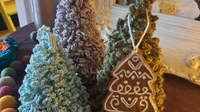 Haken van kerstboompjes