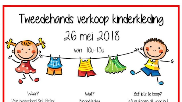 Verkoop kinderkleding hotsell