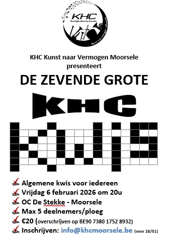 flyer 7e grote KHC Kwis