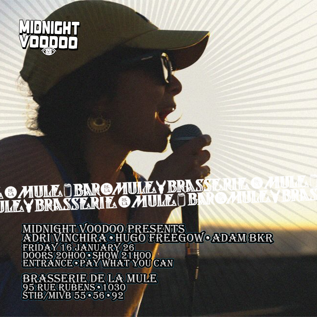 Midnight Voodoo w/ Adri Vinchira & Hugo Freegow