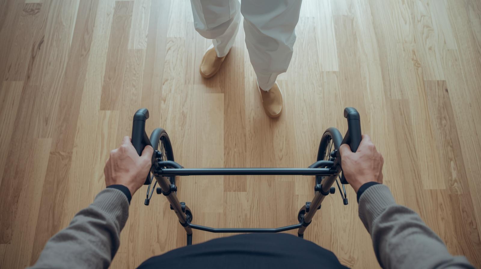 Lopen met een rollator