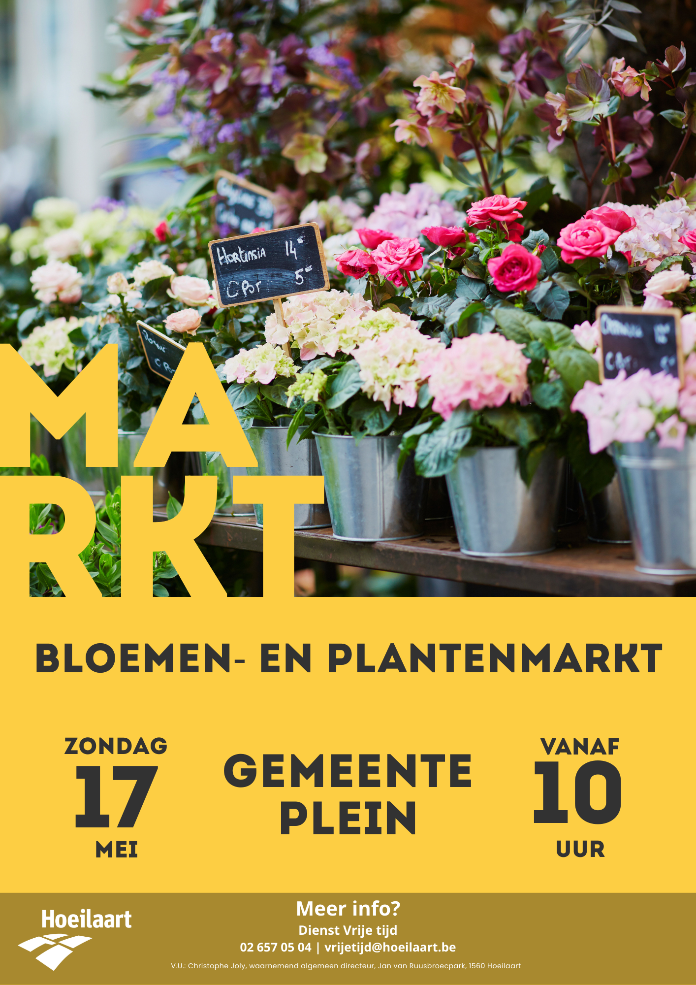 Bloemen- en plantenmarkt