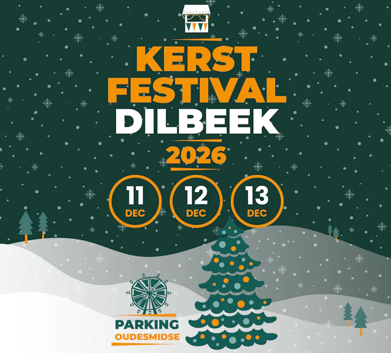 Kerstmarkt Dilbeek wordt Kerstfestival Dilbeek