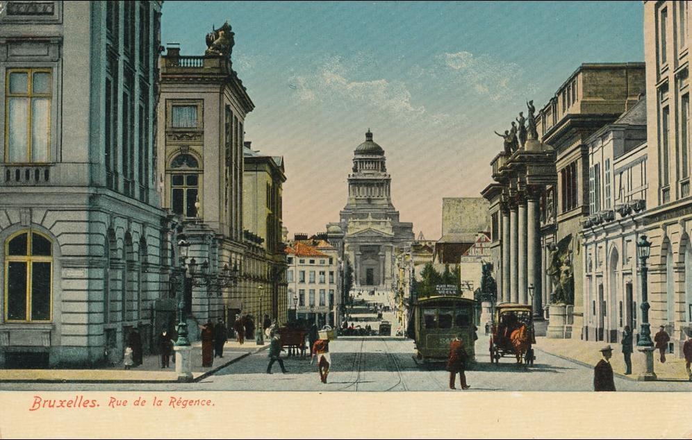 Perspective rue de la Régence