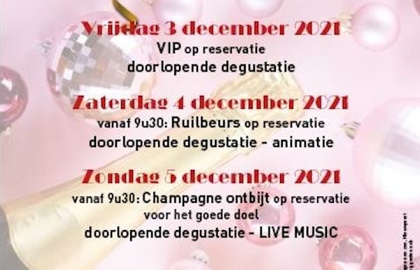 Champagne aan zee