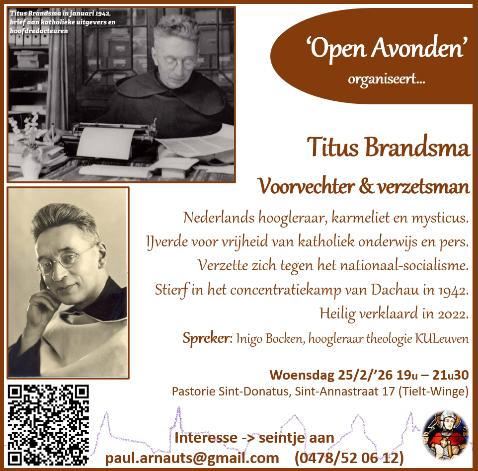 Titus Brandsma, voorvechter en verzetsman