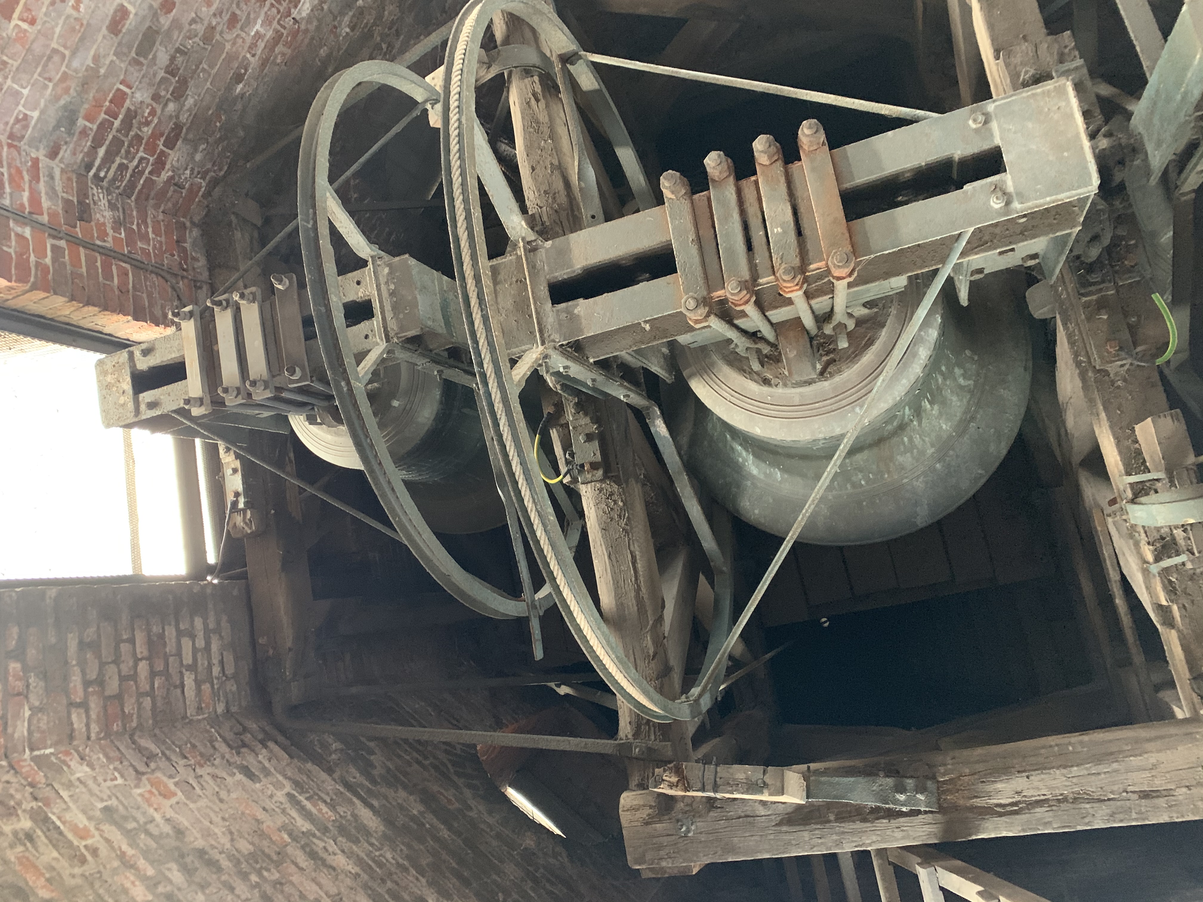 Klokken in de toren van Hamme-Zogge