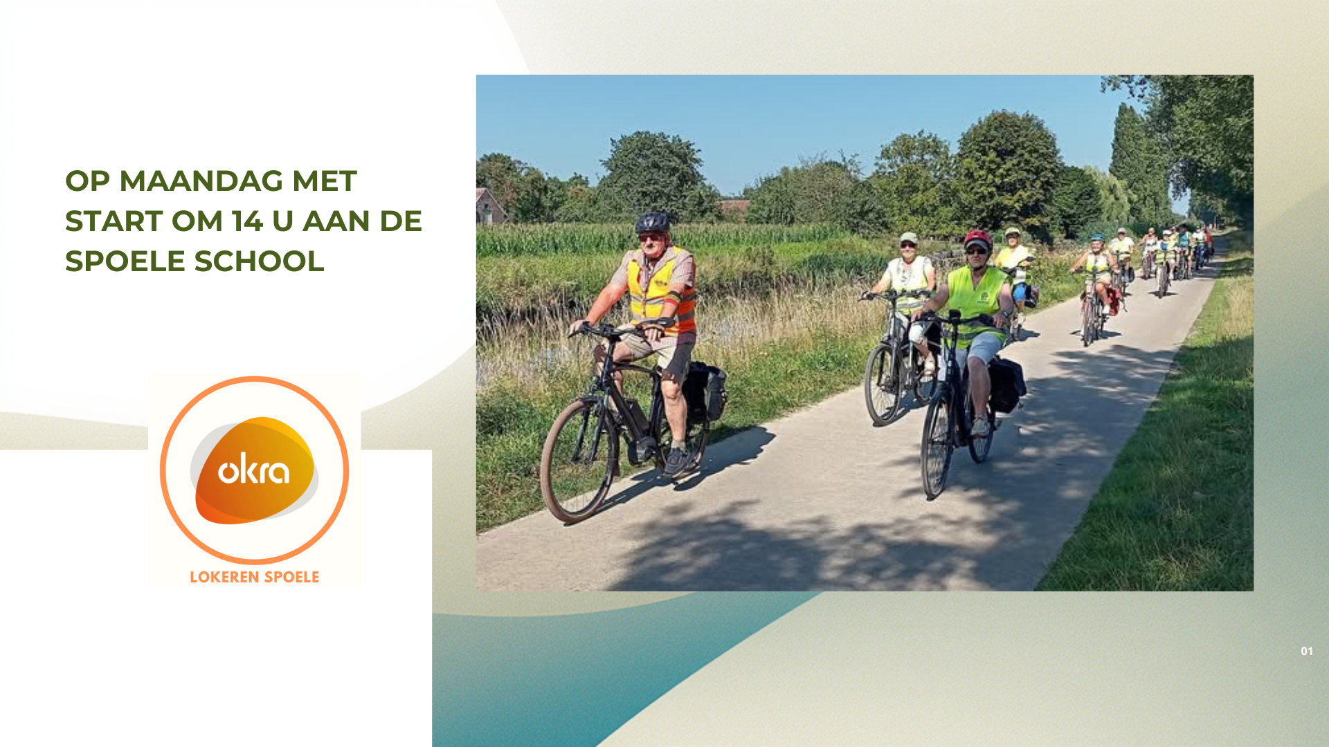 Fietstocht met Okra Spoele Lokeren