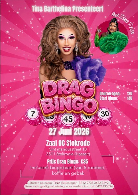 Drag Bingo Tina Barthelina