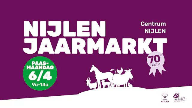 Nijlen Jaarmarkt 2026 – 70ste editie