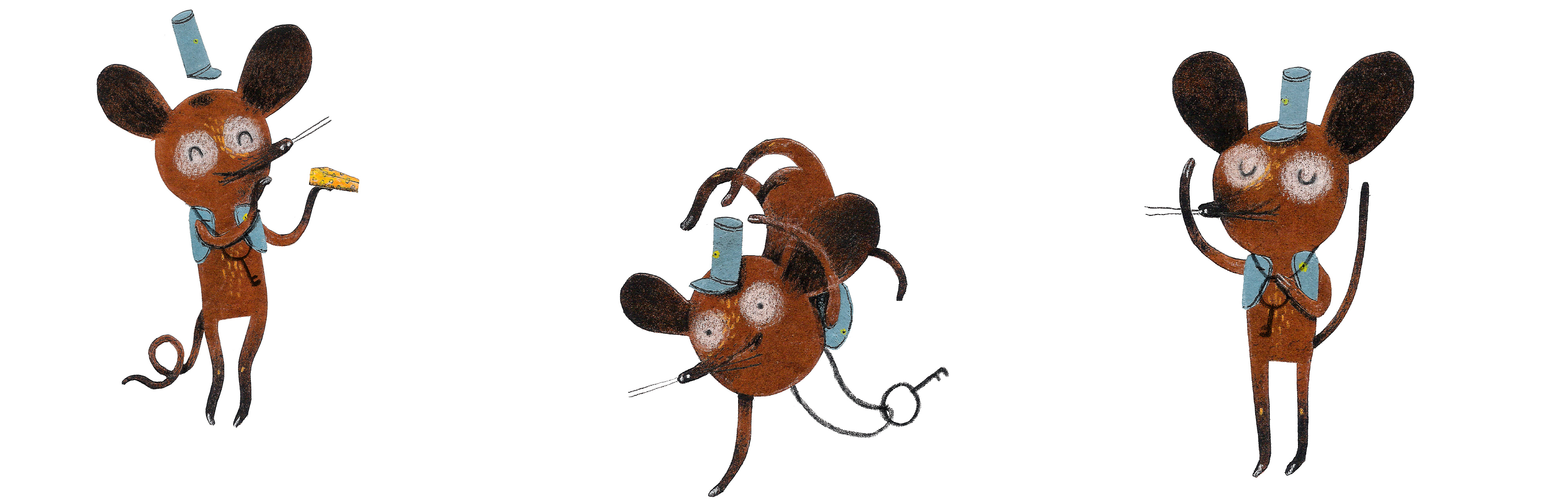 De dappere Muis Arnoldus, ridder van het Kasteel van Gaasbeek.