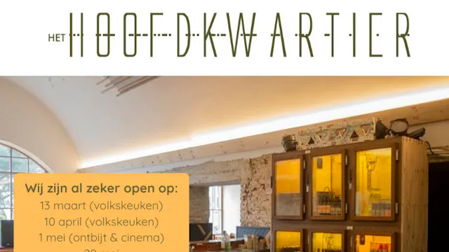 Het Hoofdkwartier café