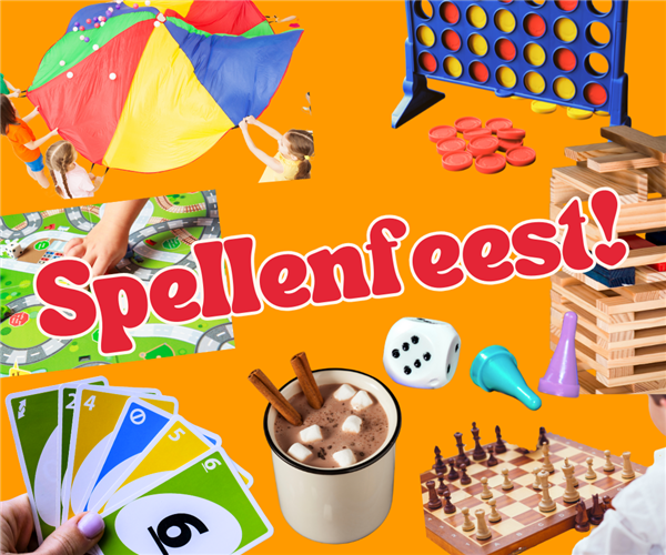Spellenfeest - april