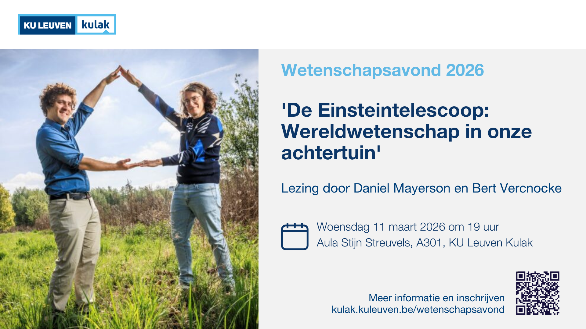 Wetenschapsavond 2026