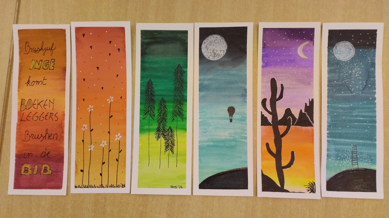 Workshop boekenlegger