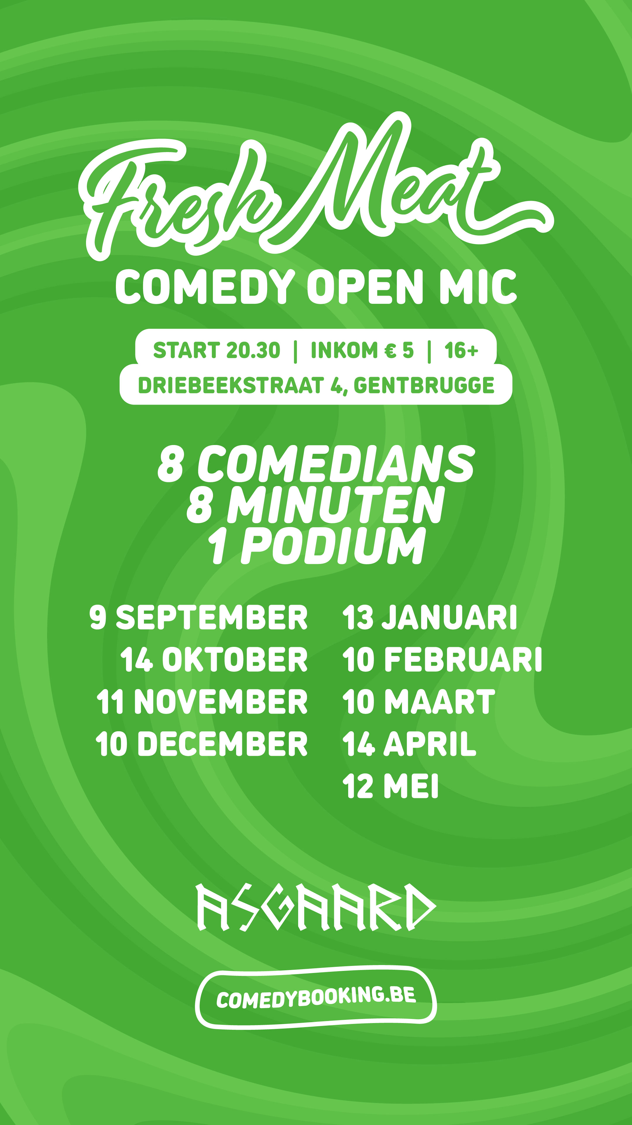 Fresh Meat Comedy avond