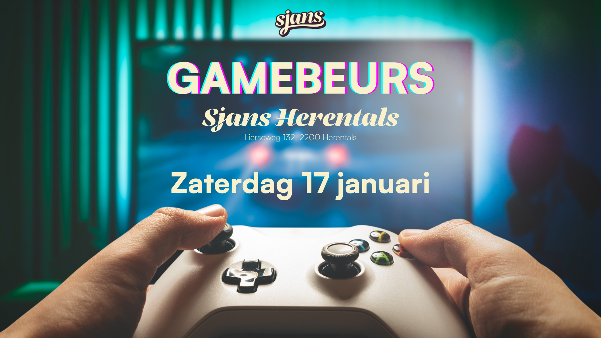 Gamebeurs bij Sjans Herentals op 17 januari