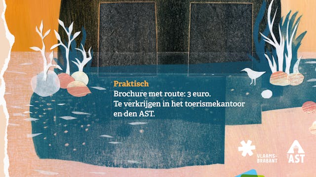 Affiche Op het spoor van WOII