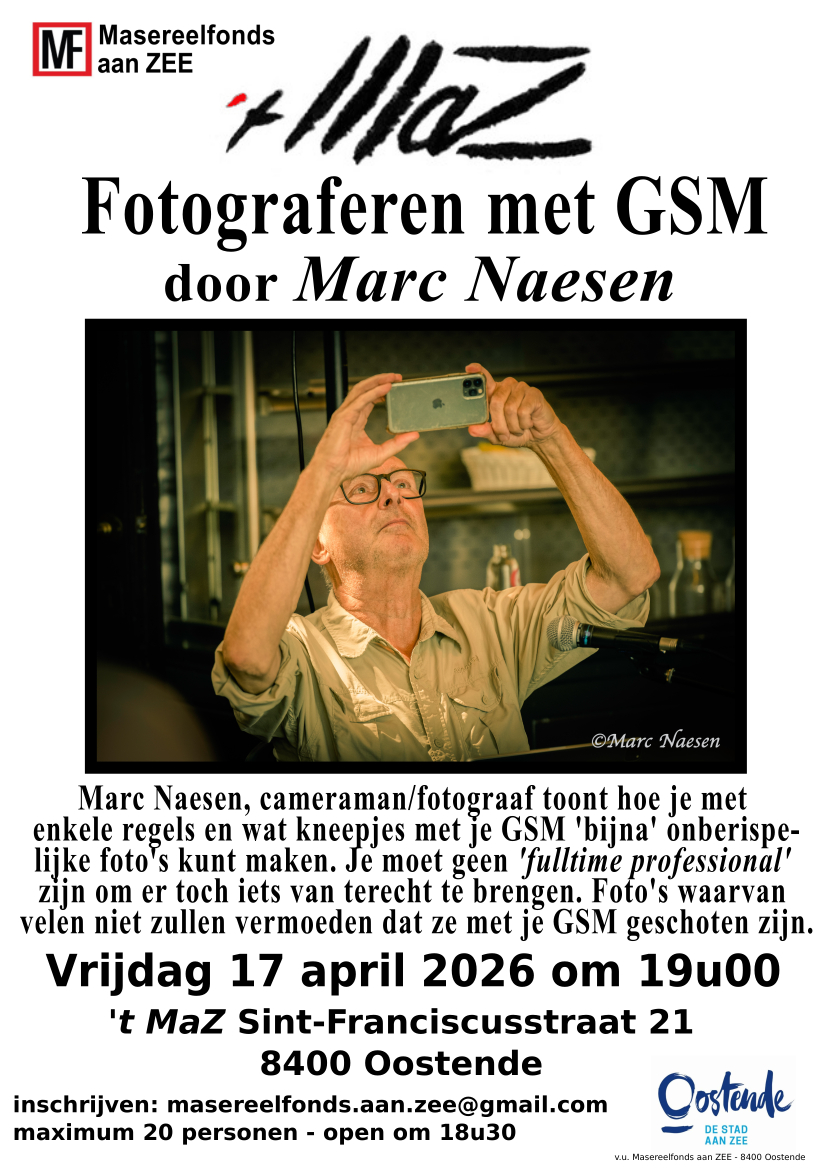 Fotograferen met GSM door Marc Naesen