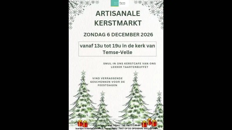 Artisanale kerstmarkt