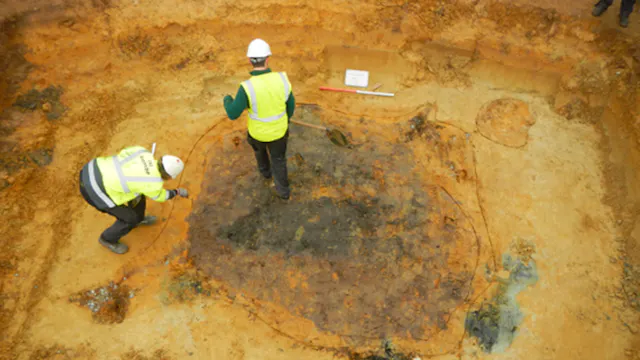 Opgraving van een vliegtuig