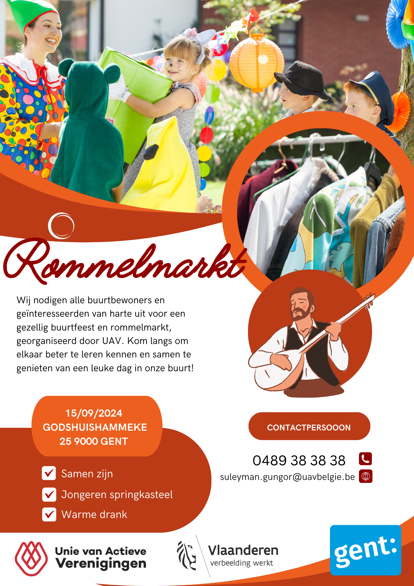 Flyer rommelmarkt