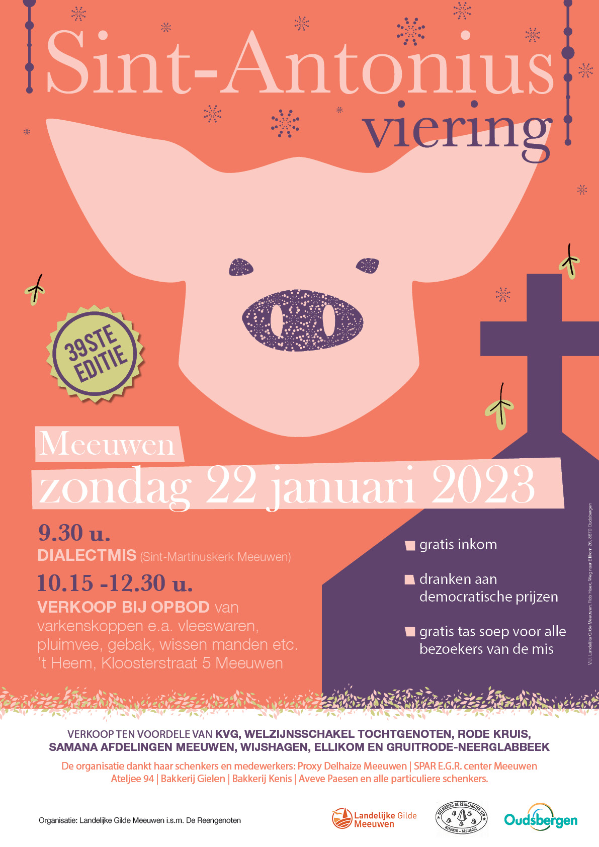 Affiche Sint Antonius 2023