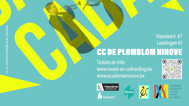 Samenwerkingsproject van de Jeugdharmonie van de KMM Moed en Volharding Denderhoutem met de Academie MWD Ninove. De dansleerlingen dansen op de live gespeelde muziek door de Jeugdharmonie.