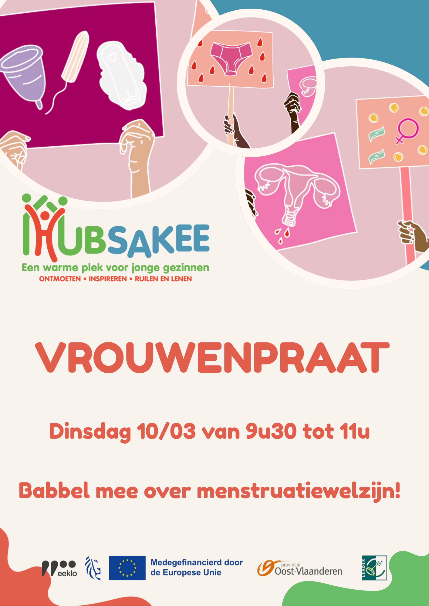 Vrouwenpraat - Menstruatiewelzijn