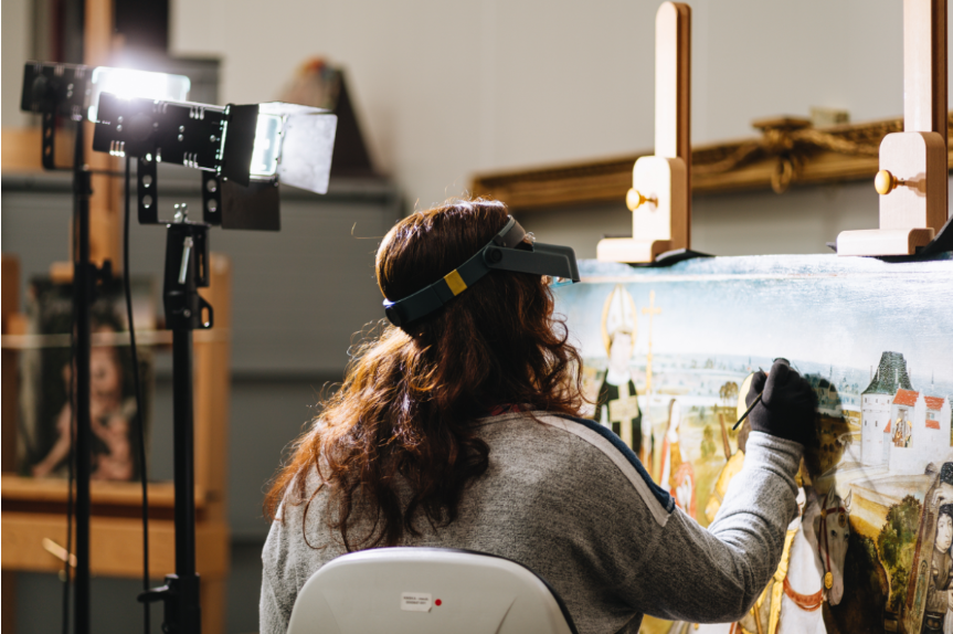 restauratie kunstwerk