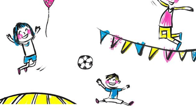 Sport -en spelweek voor kleuters